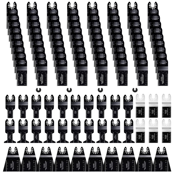 Hanida 120 Pcs Oscillating Saw Blades Metal