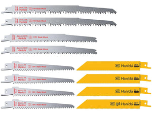 12 Pack-9 Inch, 8 Inch, 6 Inch Pruner Saw Blades Set