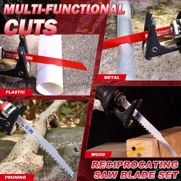 68-Piece Reciprocating Saw Blade Set